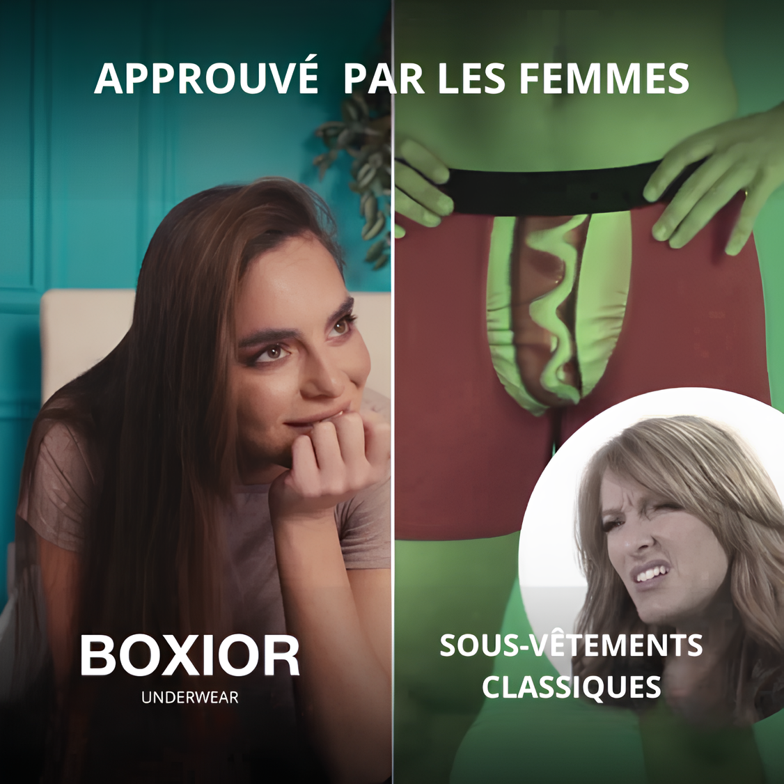 BOXER EN FIBRE DE BAMBOU - LOT DE 5